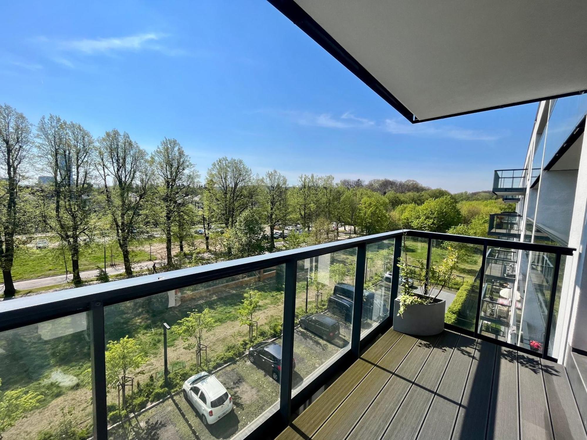 Agapella Apartamenty- Apartament Oliwa Park With Balcony Gdansk Exterior foto